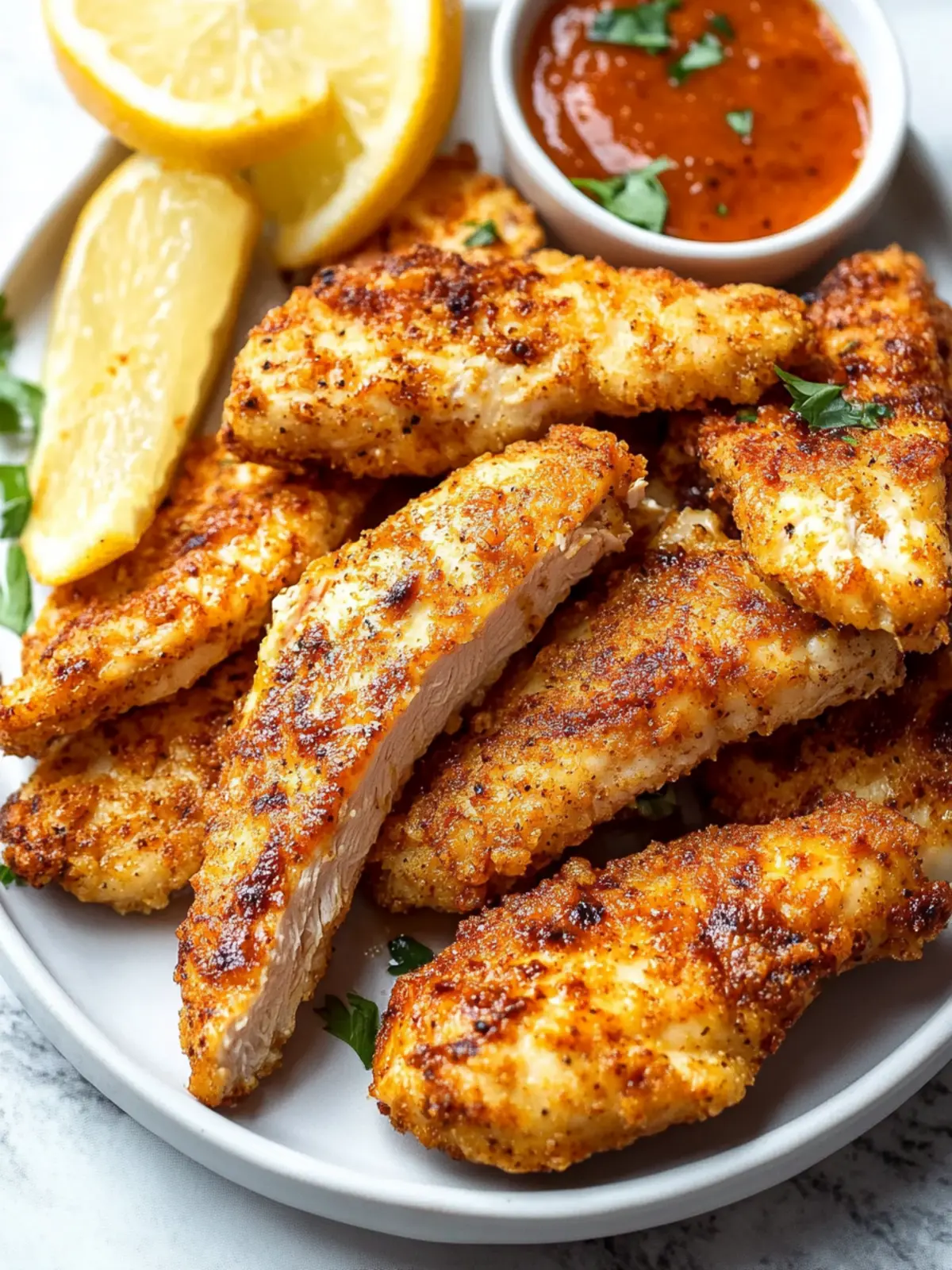 Guilt-Free Air Fryer Chicken Tenders: Healthy, Crispy & Wholesome Meal
